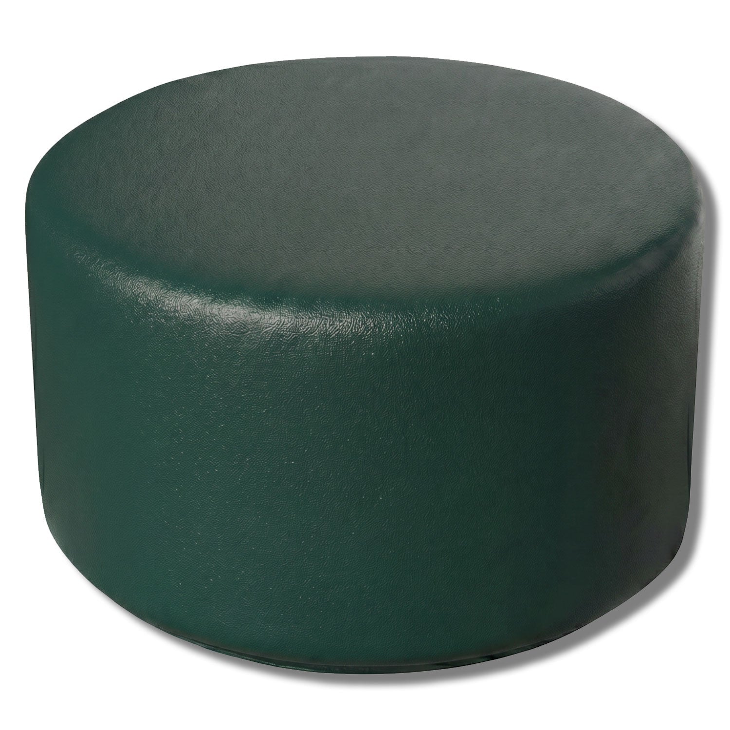Simplistic Modern Circle Plastic Backless Park Bench - 25 in. Diameter - Crowd Control Warehouse