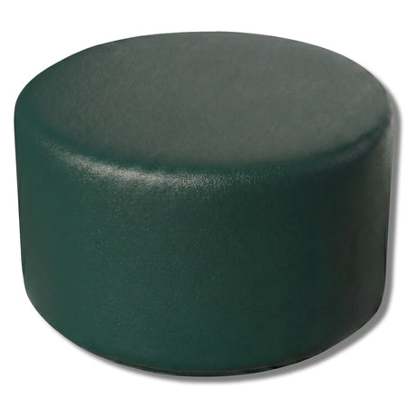 Simplistic Modern Circle Plastic Backless Park Bench - 25 in. Diameter - Crowd Control Warehouse