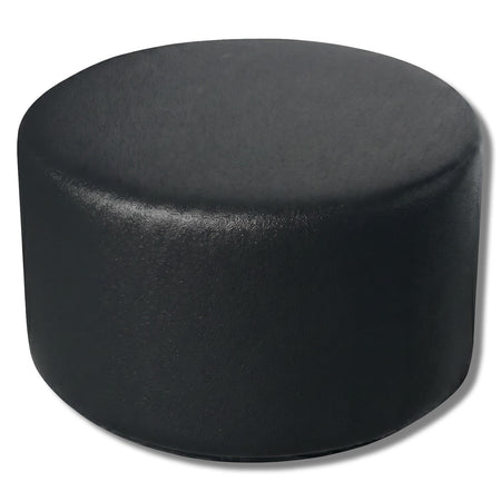 Simplistic Modern Circle Plastic Backless Park Bench - 25 in. Diameter - Crowd Control Warehouse
