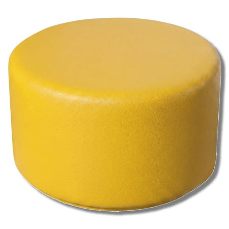 Simplistic Modern Circle Plastic Backless Park Bench - 25 in. Diameter - Crowd Control Warehouse