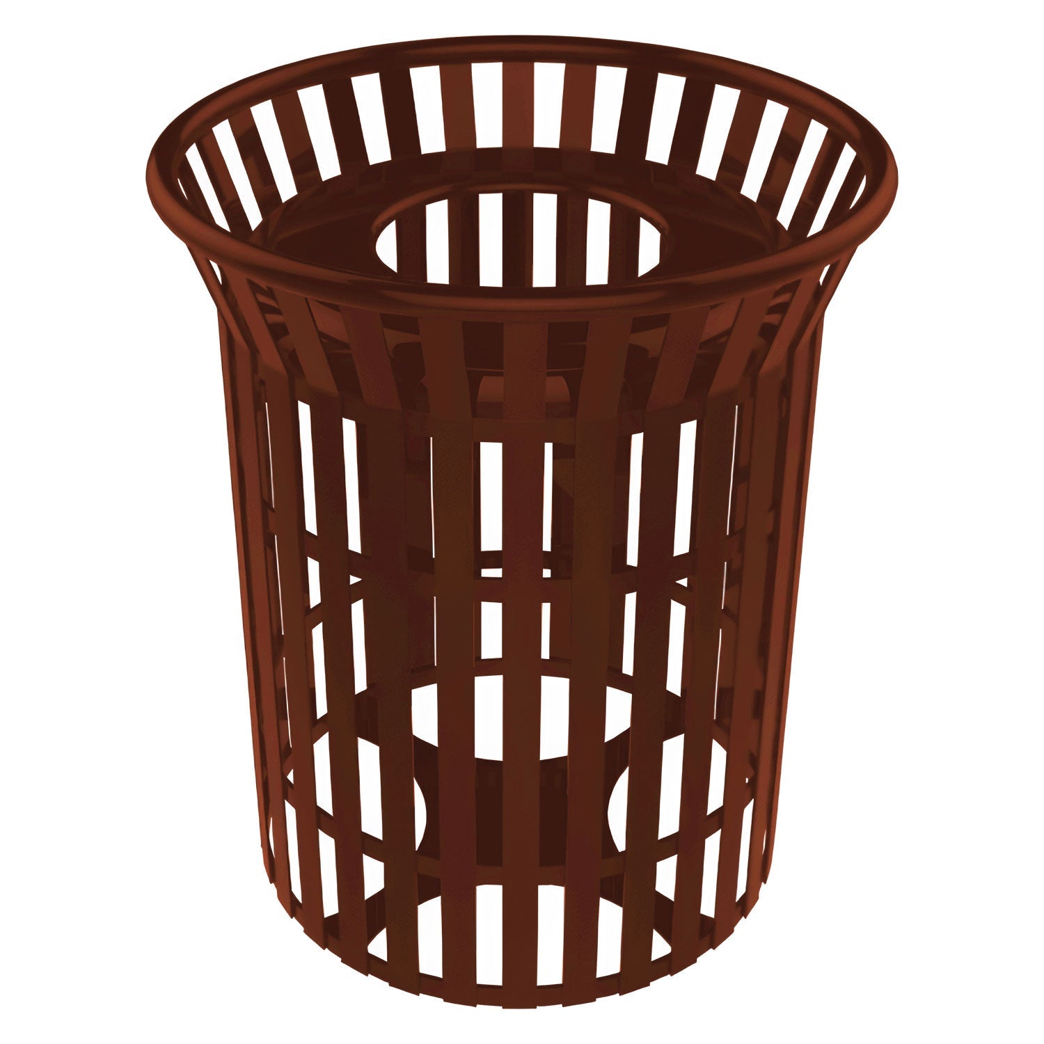 Skyline Trash Receptacle - 32 Gallon Capacity - Crowd Control Warehouse