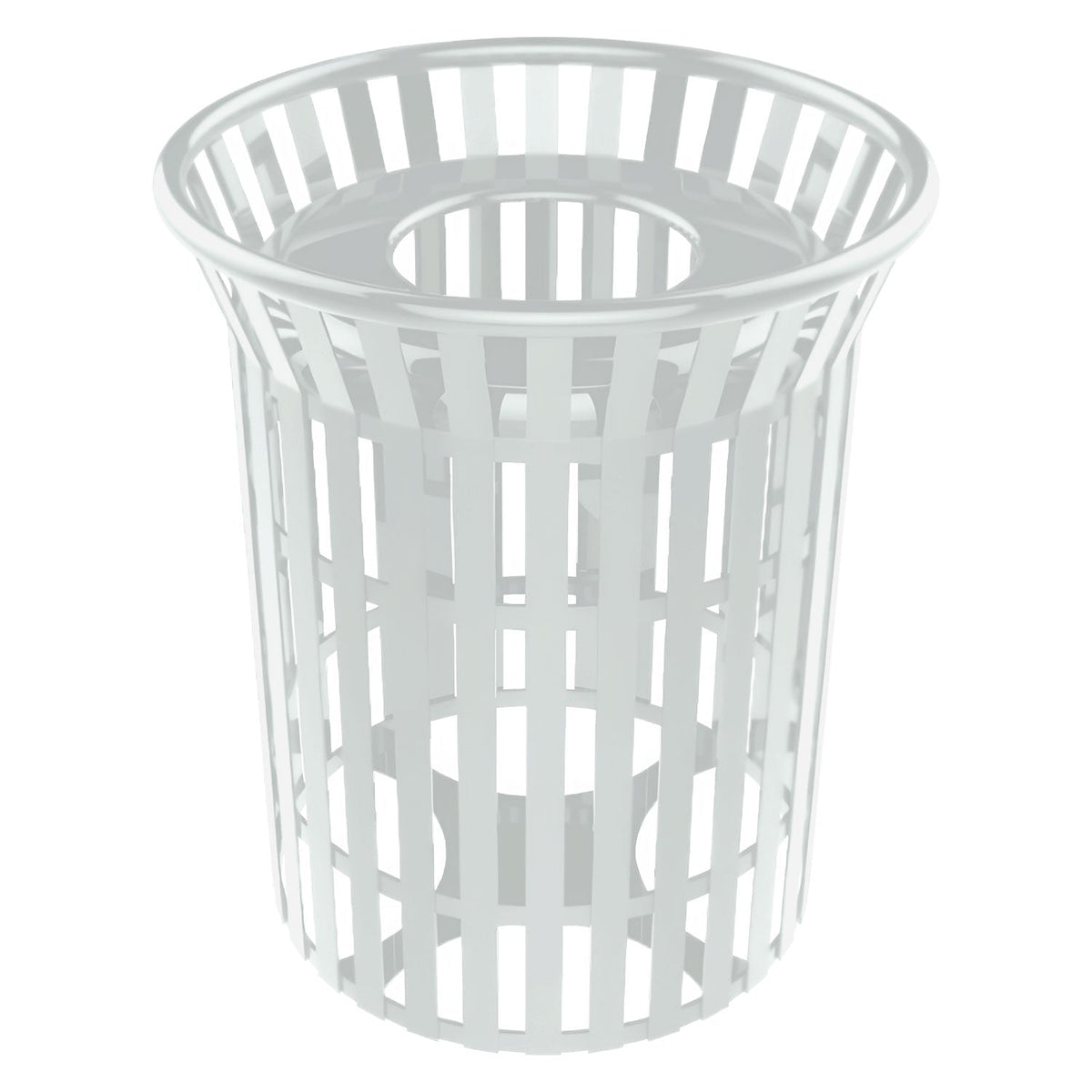 Skyline Trash Receptacle - 32 Gallon Capacity - Crowd Control Warehouse