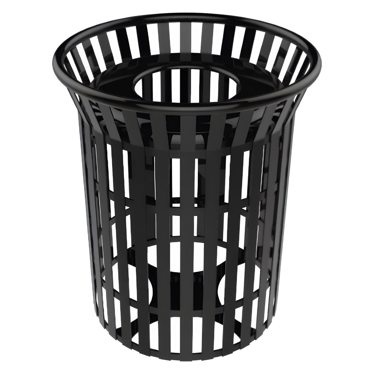 Skyline Trash Receptacle - 32 Gallon Capacity - Crowd Control Warehouse