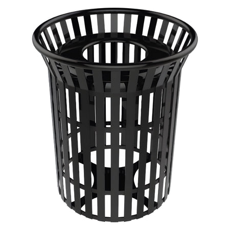 Skyline Trash Receptacle - 32 Gallon Capacity - Crowd Control Warehouse