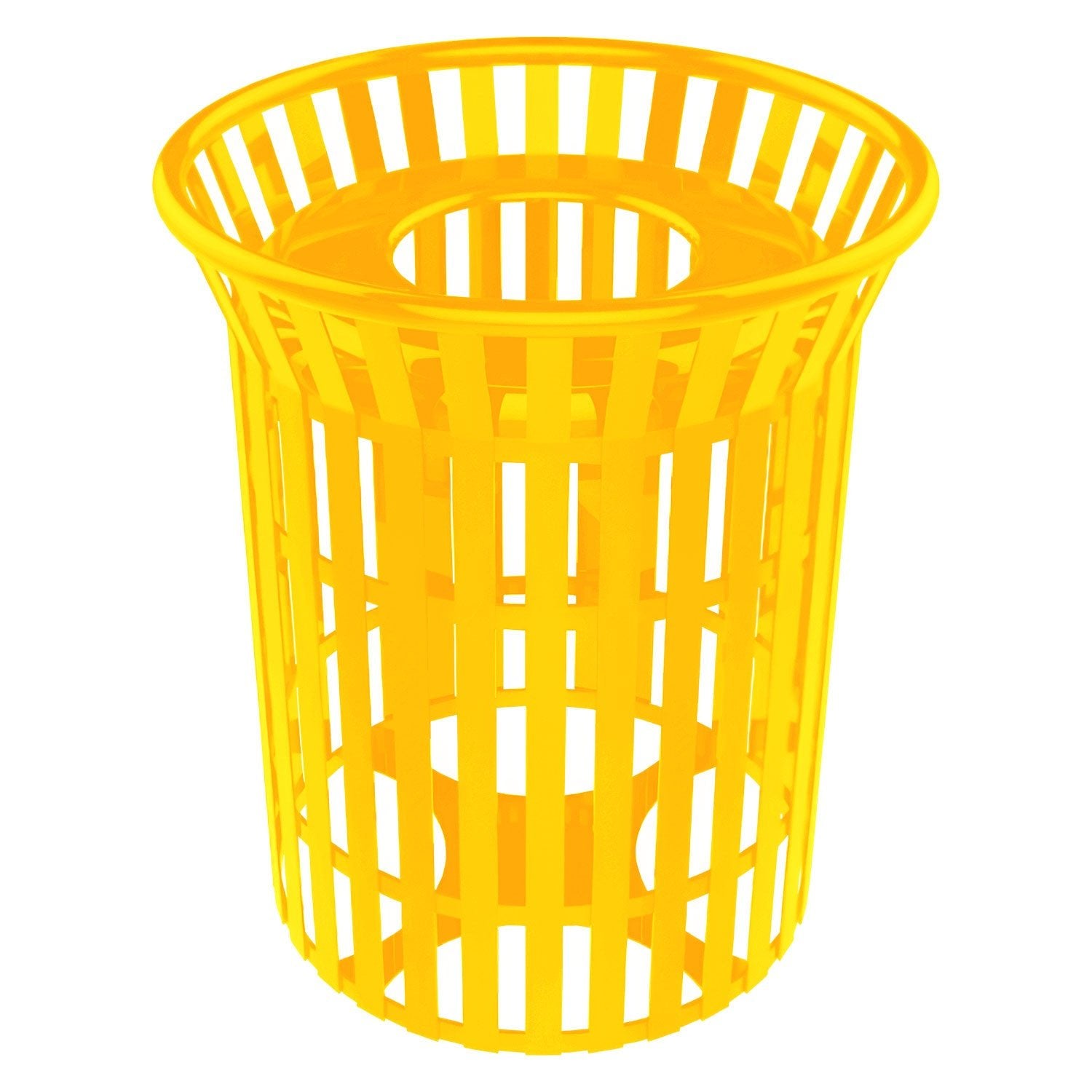 Skyline Trash Receptacle - 32 Gallon Capacity - Crowd Control Warehouse