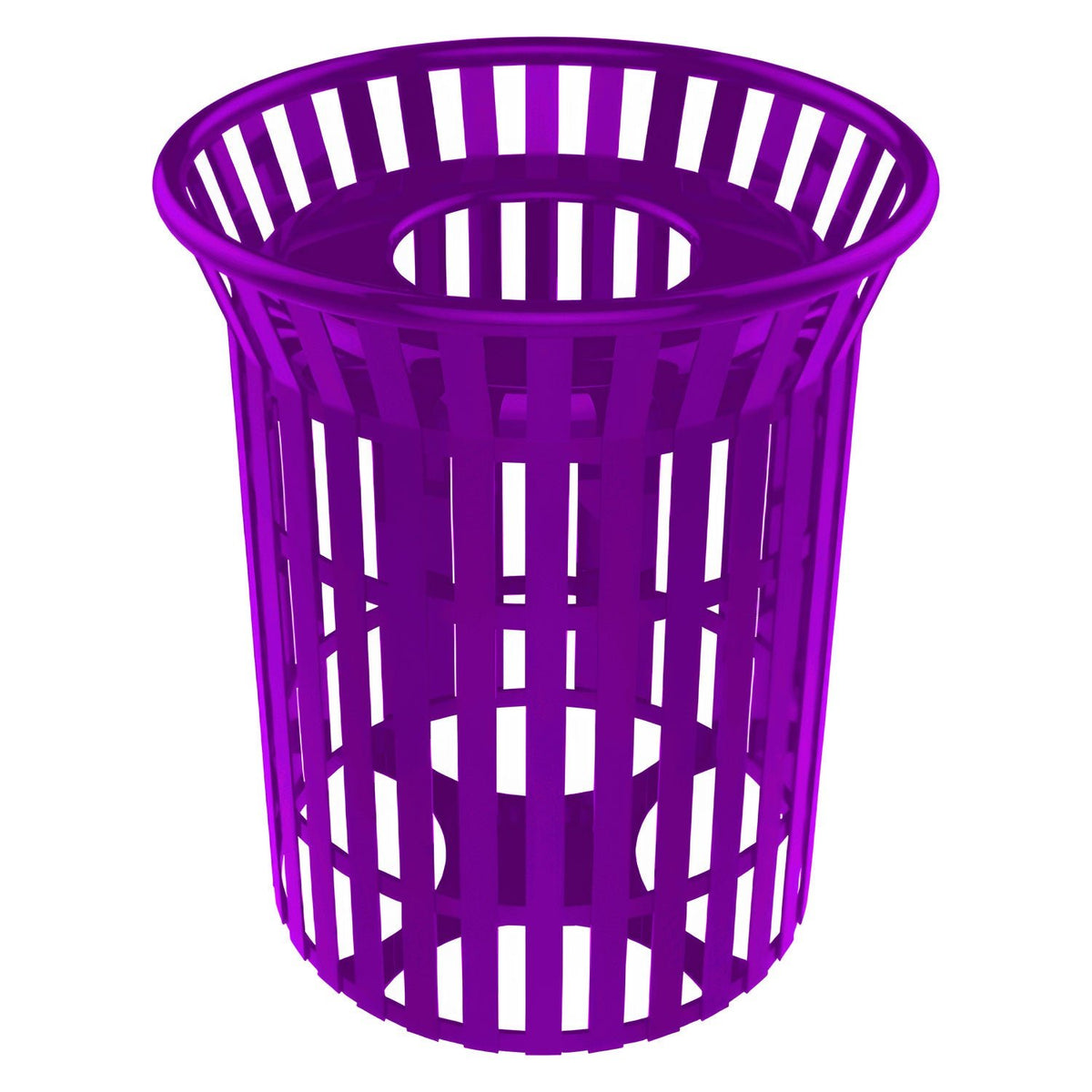 Skyline Trash Receptacle - 32 Gallon Capacity - Crowd Control Warehouse
