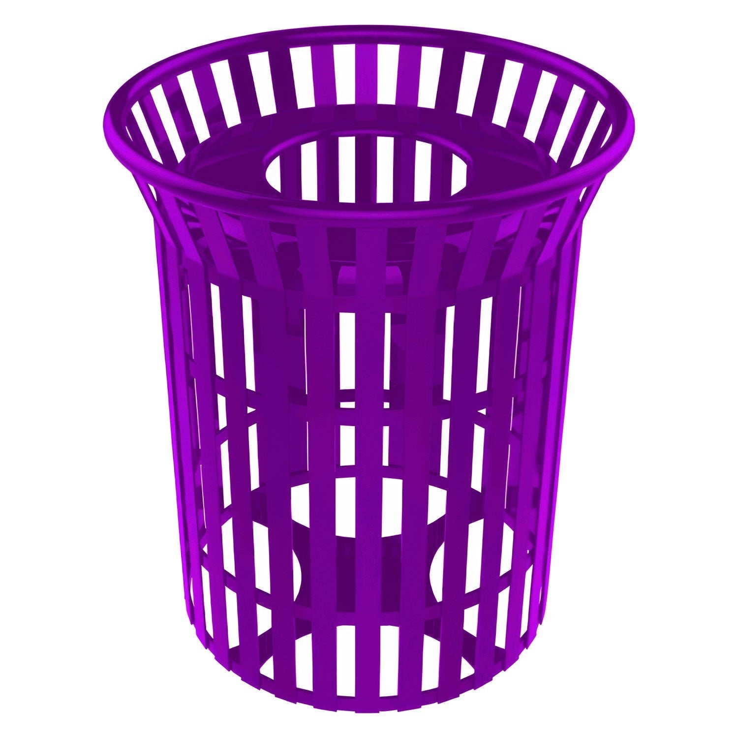 Skyline Trash Receptacle - 32 Gallon Capacity - Crowd Control Warehouse