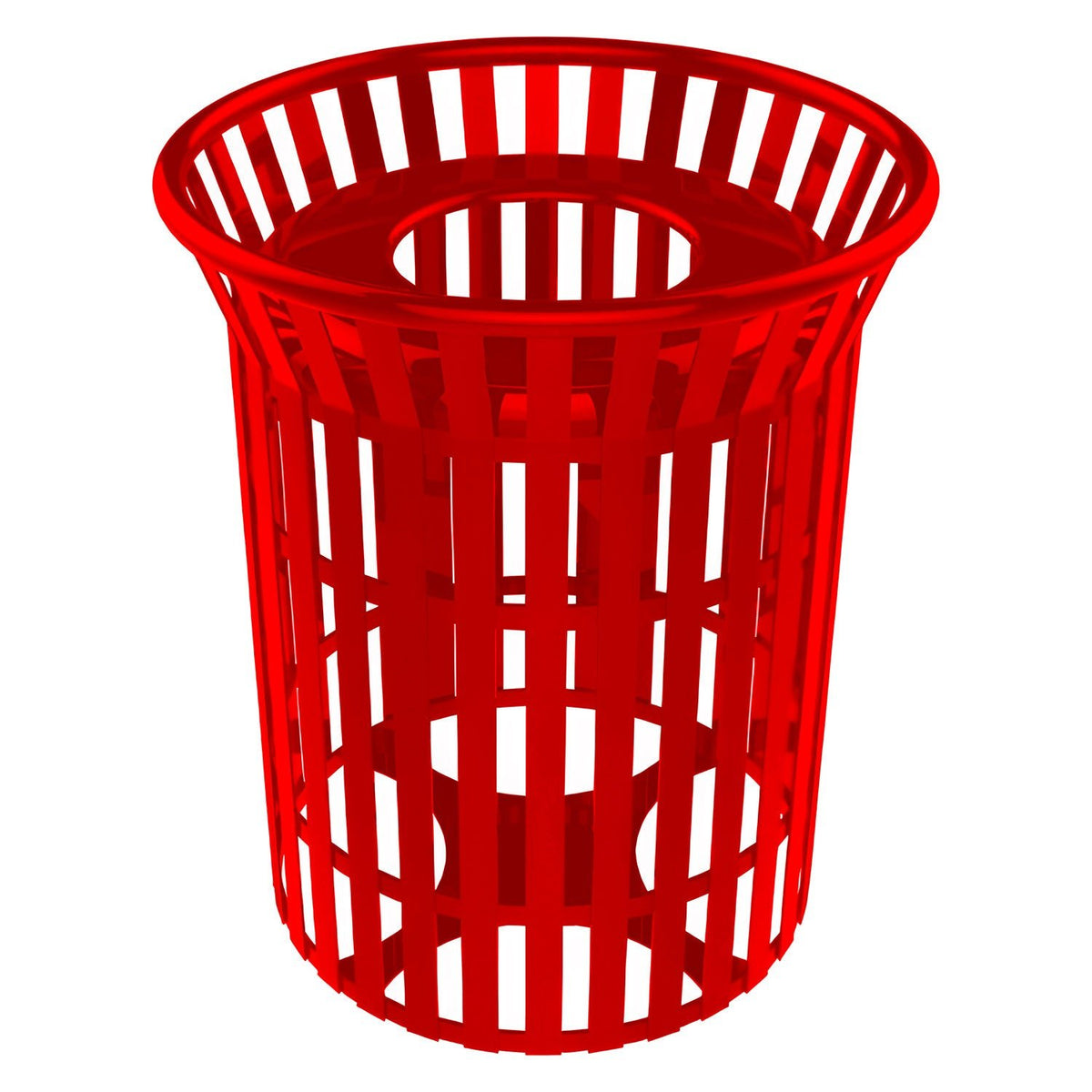 Skyline Trash Receptacle - 32 Gallon Capacity - Crowd Control Warehouse