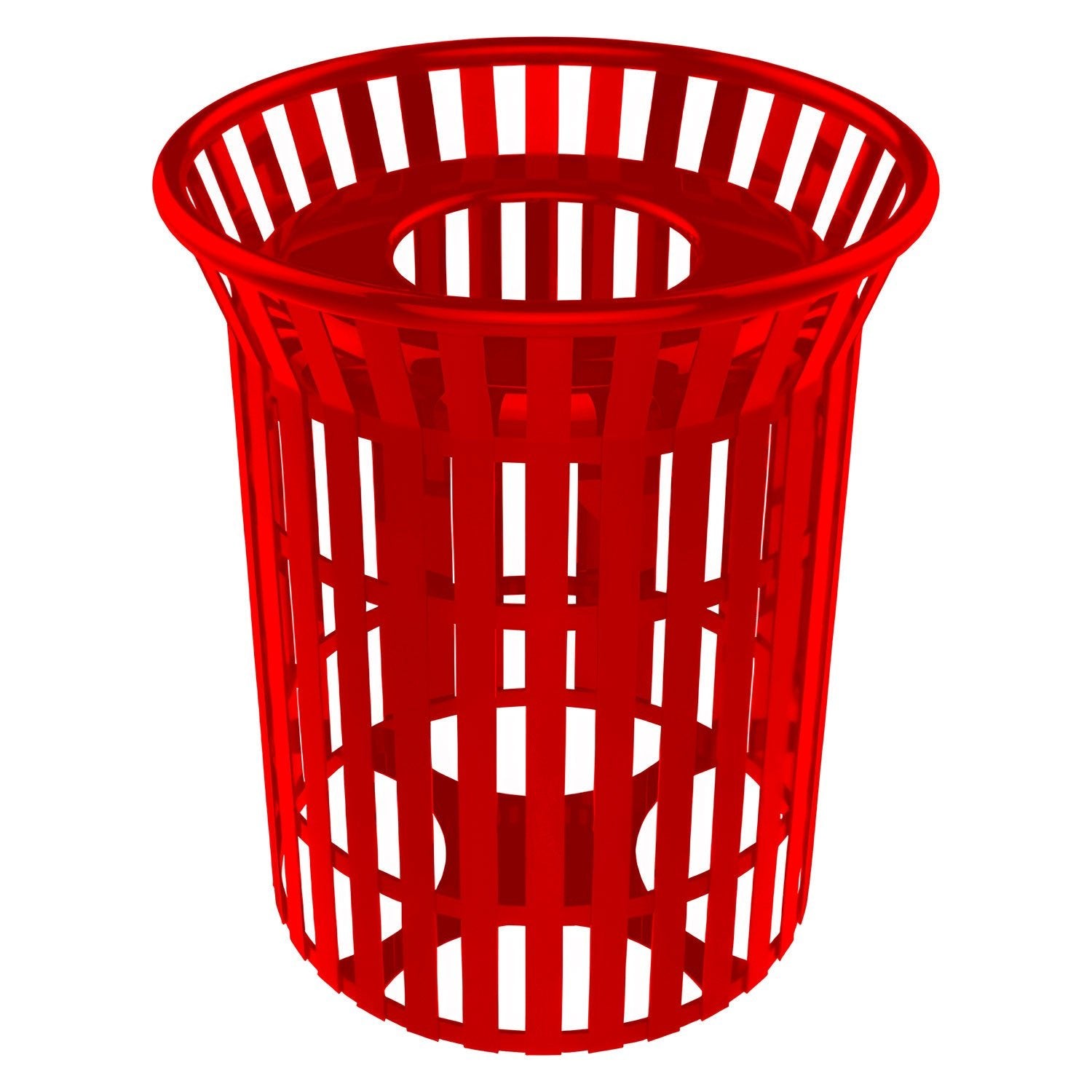 Skyline Trash Receptacle - 32 Gallon Capacity - Crowd Control Warehouse
