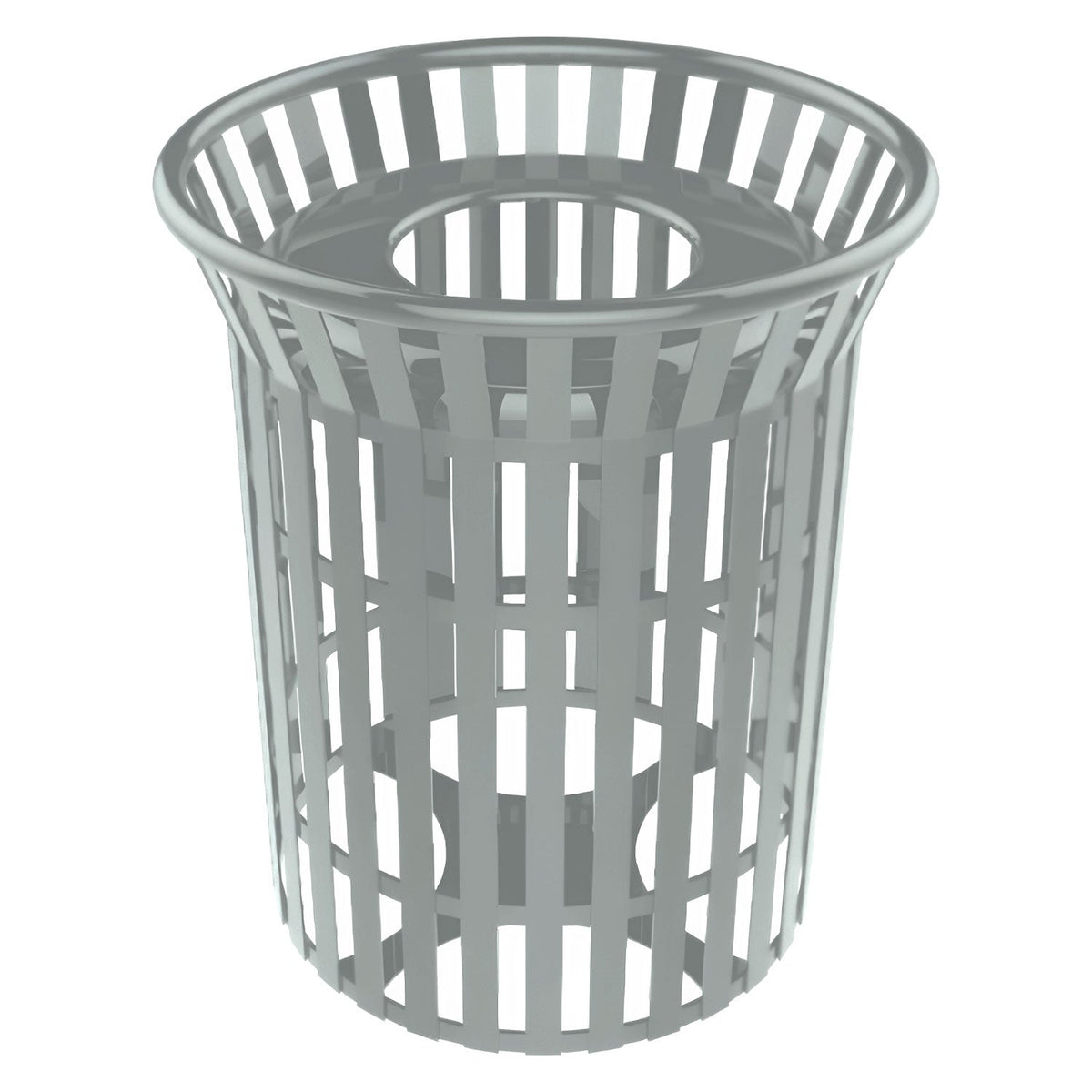 Skyline Trash Receptacle - 32 Gallon Capacity - Crowd Control Warehouse