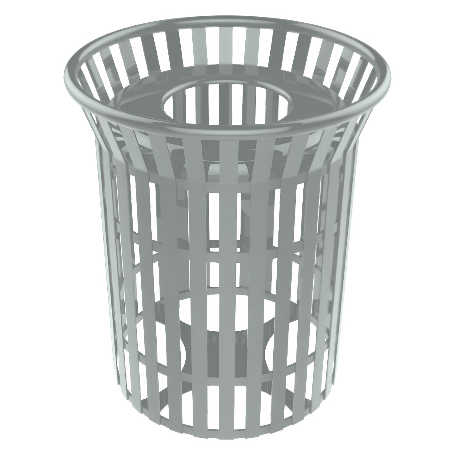 Skyline Trash Receptacle - 32 Gallon Capacity - Crowd Control Warehouse