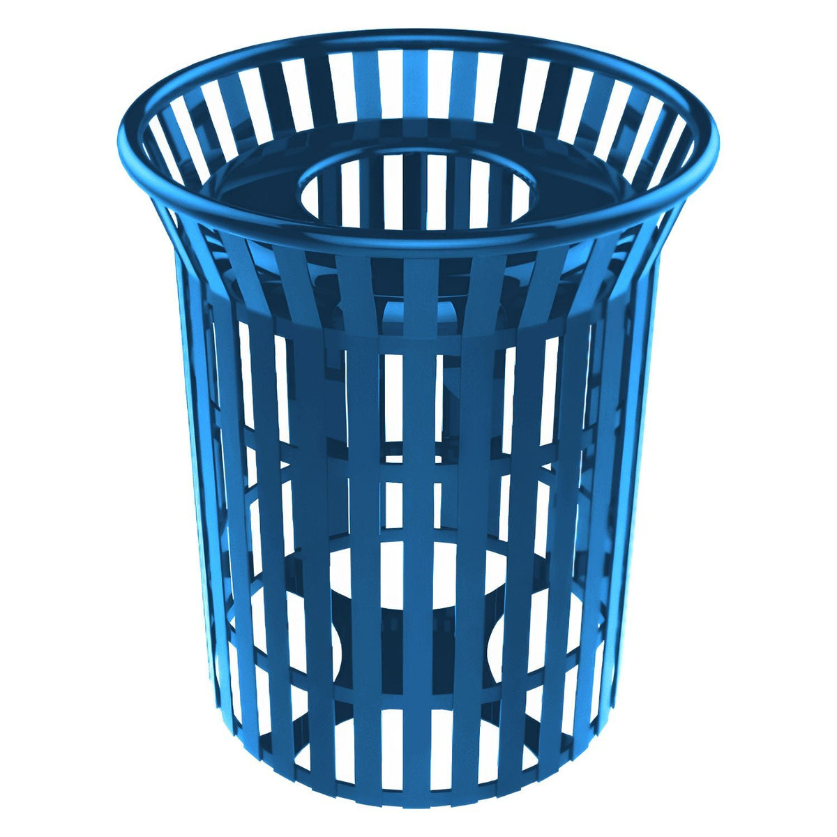 Skyline Trash Receptacle - 32 Gallon Capacity - Crowd Control Warehouse