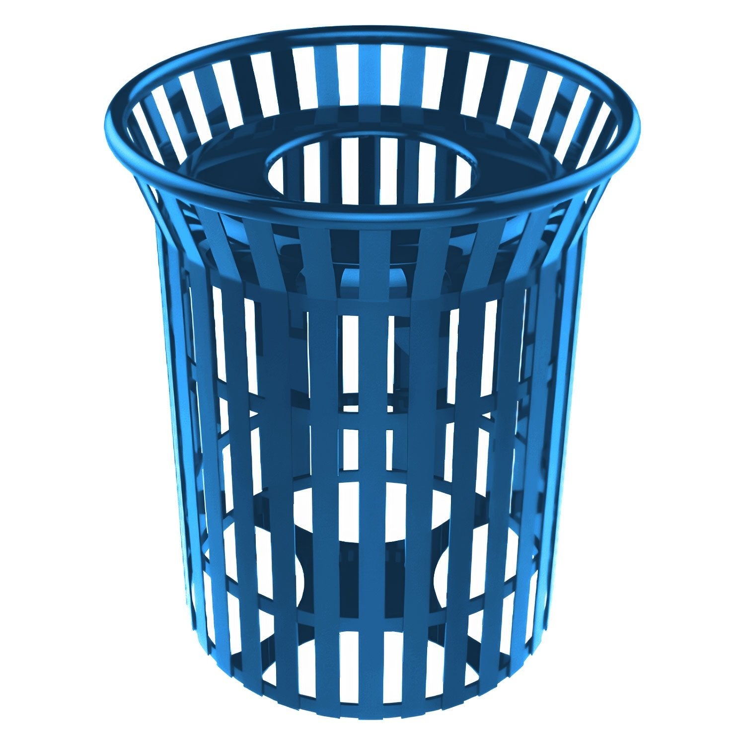 Skyline Trash Receptacle - 32 Gallon Capacity - Crowd Control Warehouse