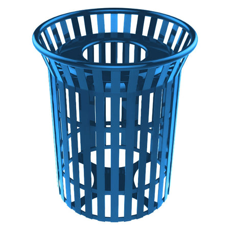 Skyline Trash Receptacle - 32 Gallon Capacity - Crowd Control Warehouse