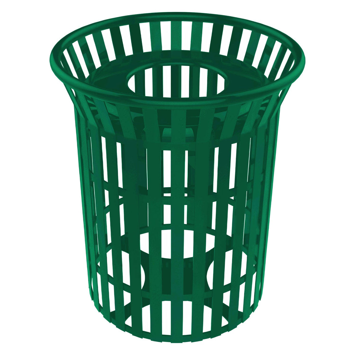 Skyline Trash Receptacle - 32 Gallon Capacity - Crowd Control Warehouse