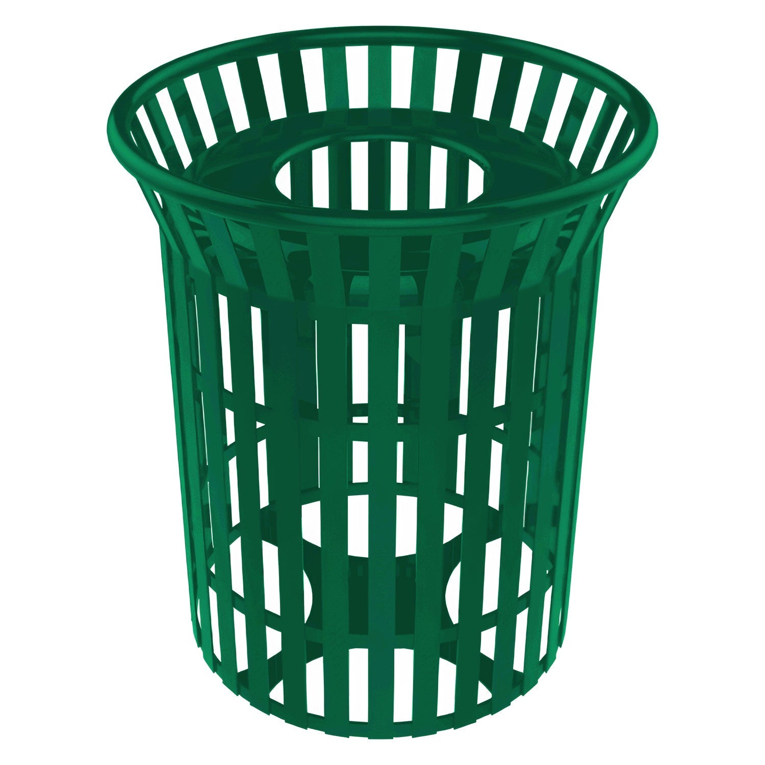 Skyline Trash Receptacle - 32 Gallon Capacity - Crowd Control Warehouse