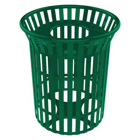 Skyline Trash Receptacle - 32 Gallon Capacity - Crowd Control Warehouse