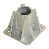 Steel Pipe Safety Railing Single Socket - Crowd Control Warehouse