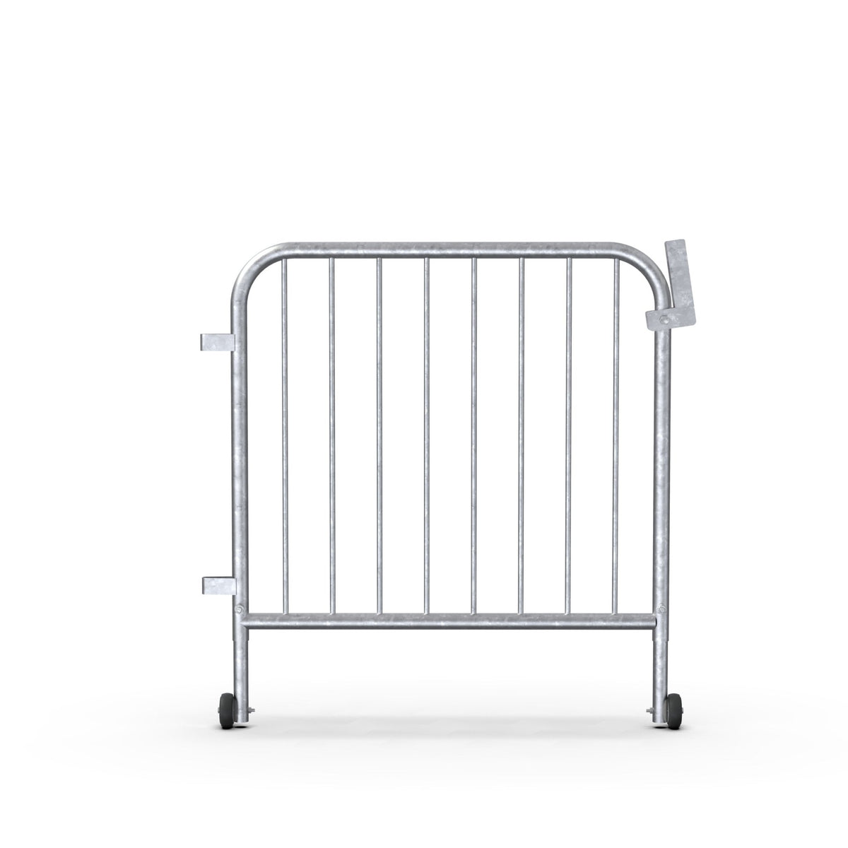 Swing Gate for Interlocking Steel Barricades - Crowd Control Warehouse