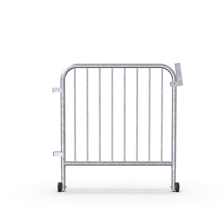 Swing Gate for Interlocking Steel Barricades - Crowd Control Warehouse