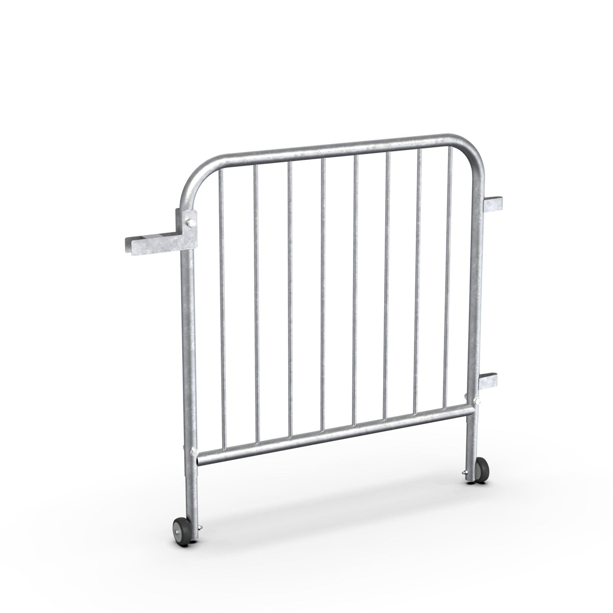 Swing Gate for Interlocking Steel Barricades - Crowd Control Warehouse