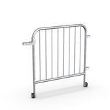 Swing Gate for Interlocking Steel Barricades - Crowd Control Warehouse