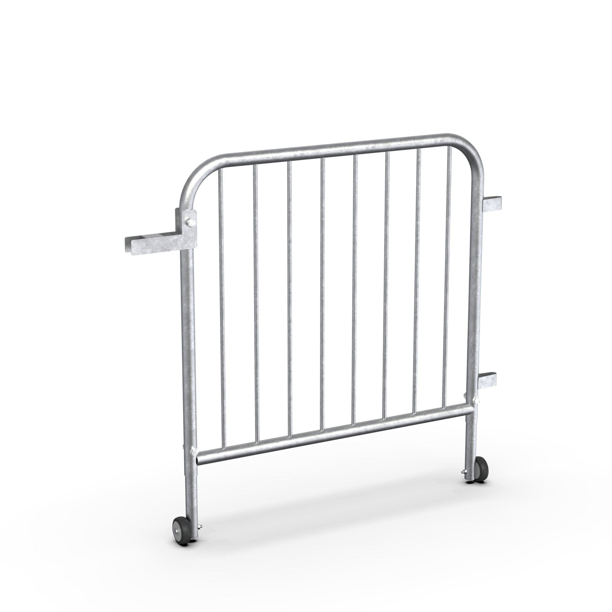 Swing Gate for Interlocking Steel Barricades - Crowd Control Warehouse
