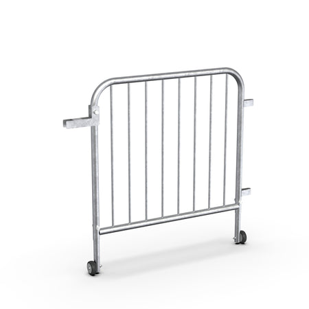 Swing Gate for Interlocking Steel Barricades - Crowd Control Warehouse