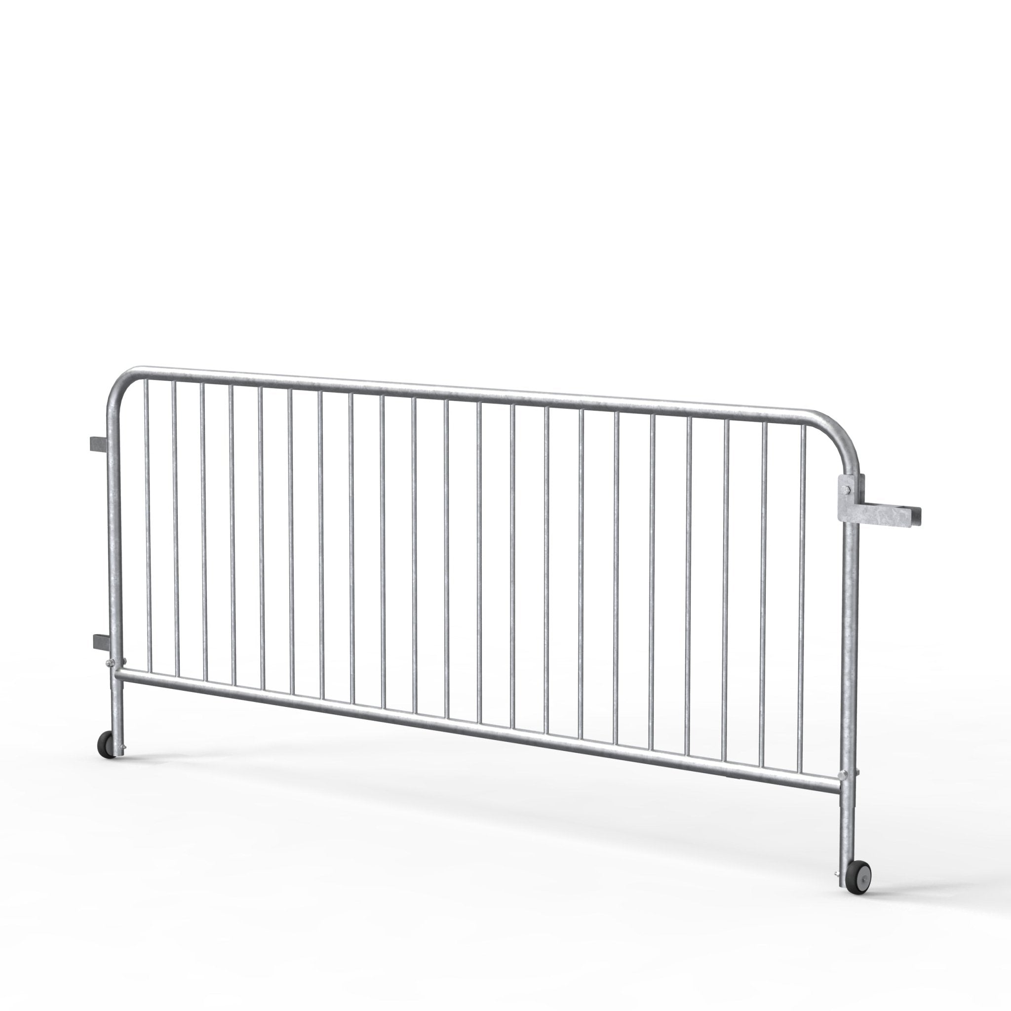 Swing Gate for Interlocking Steel Barricades - Crowd Control Warehouse