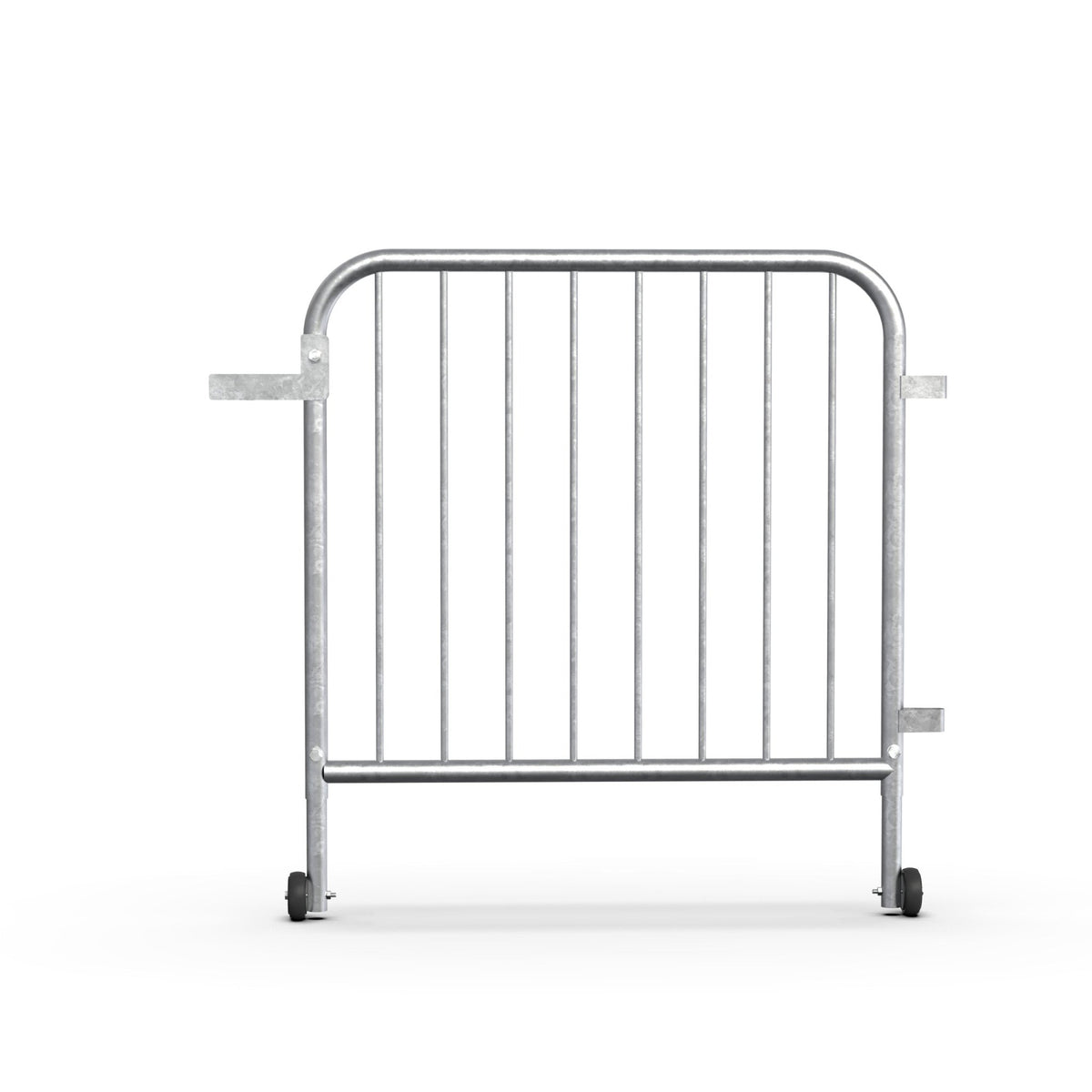Swing Gate for Interlocking Steel Barricades - Crowd Control Warehouse