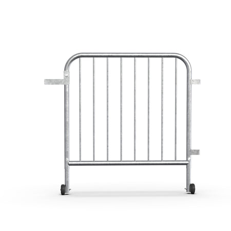 Swing Gate for Interlocking Steel Barricades - Crowd Control Warehouse