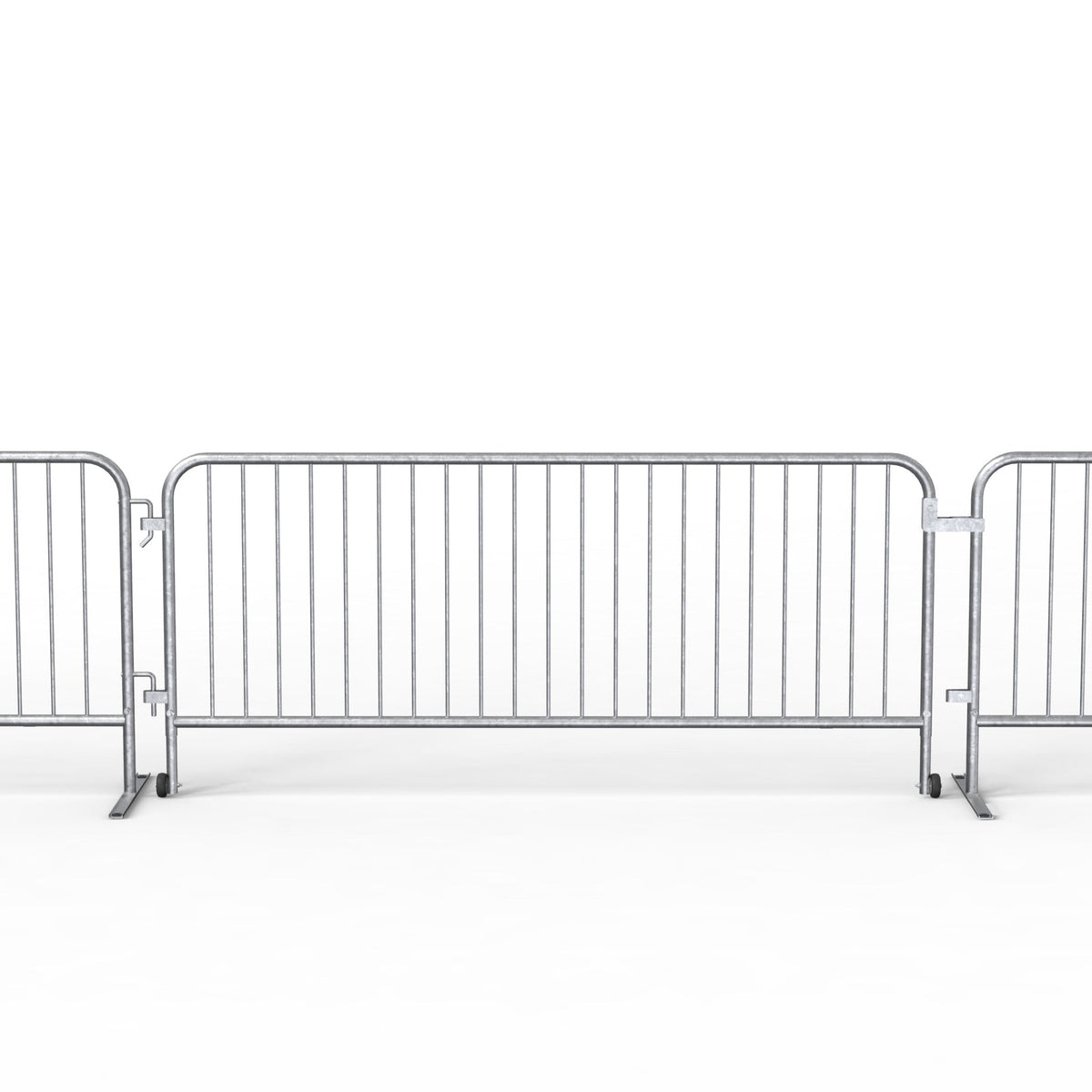 Swing Gate for Interlocking Steel Barricades - Crowd Control Warehouse