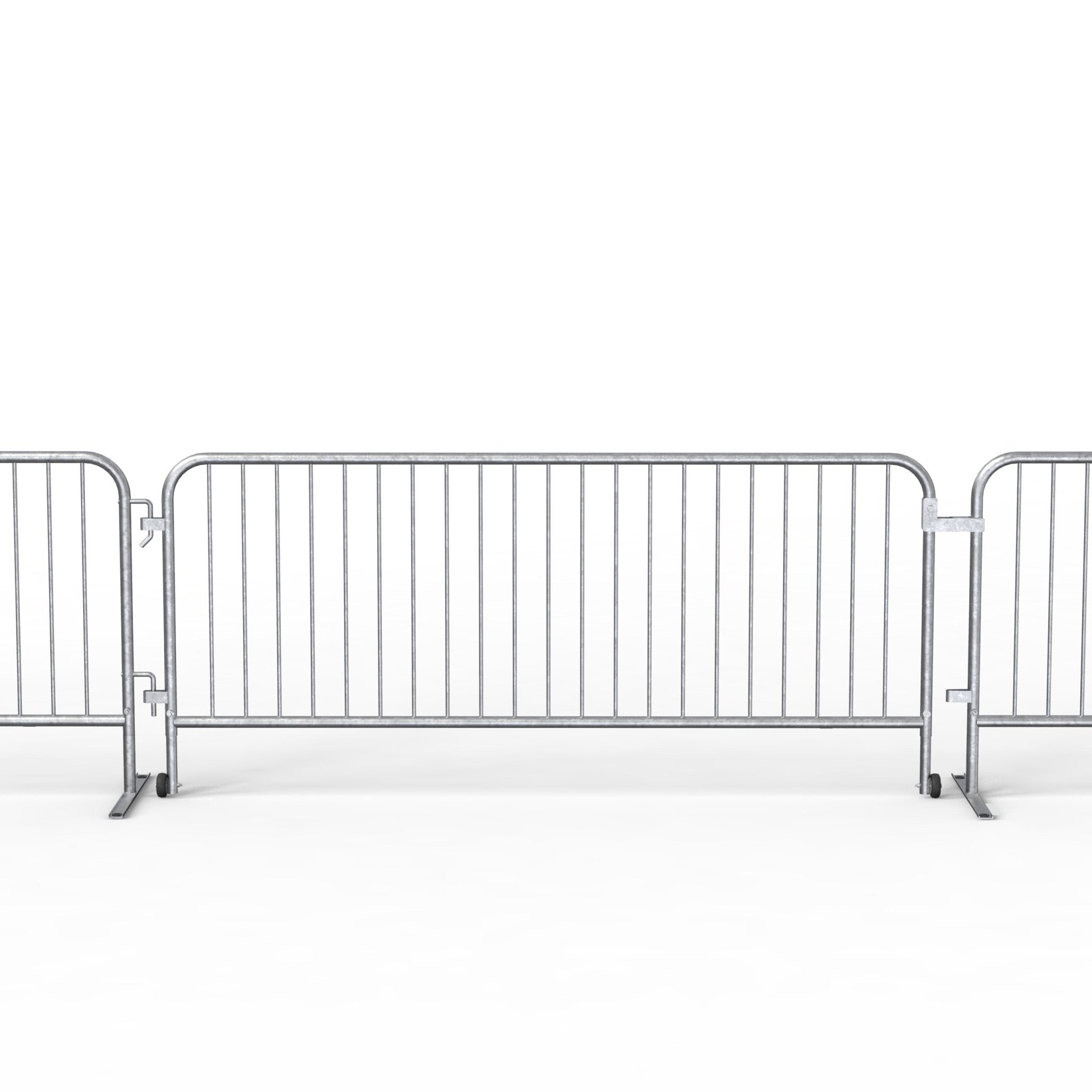 Swing Gate for Interlocking Steel Barricades - Crowd Control Warehouse