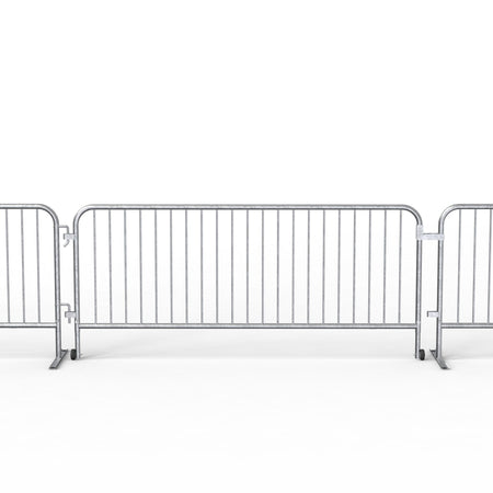 Swing Gate for Interlocking Steel Barricades - Crowd Control Warehouse