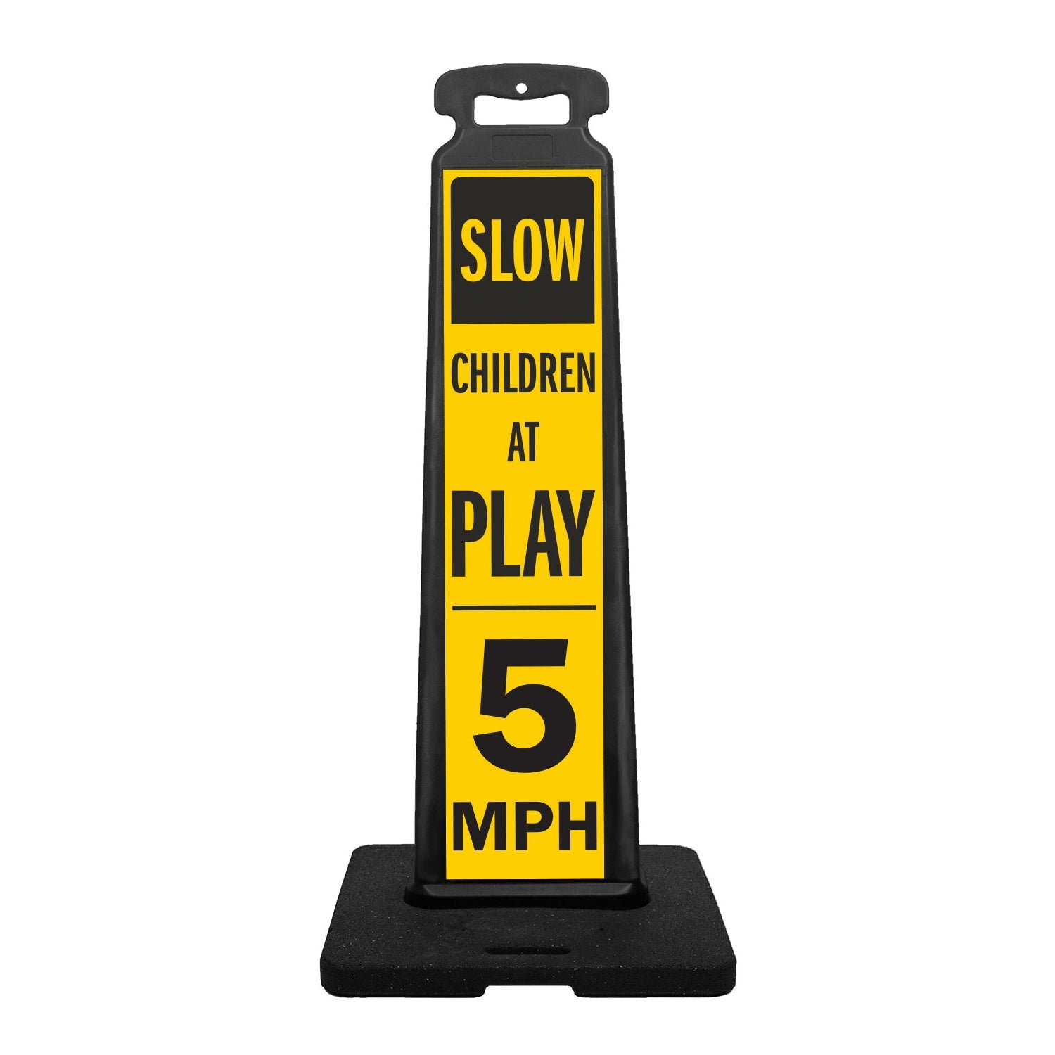 Traffic Vertical Panel Sign - Crowd Control Warehouse