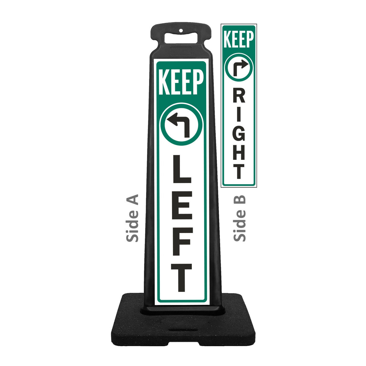 Traffic Vertical Panel Sign - Crowd Control Warehouse