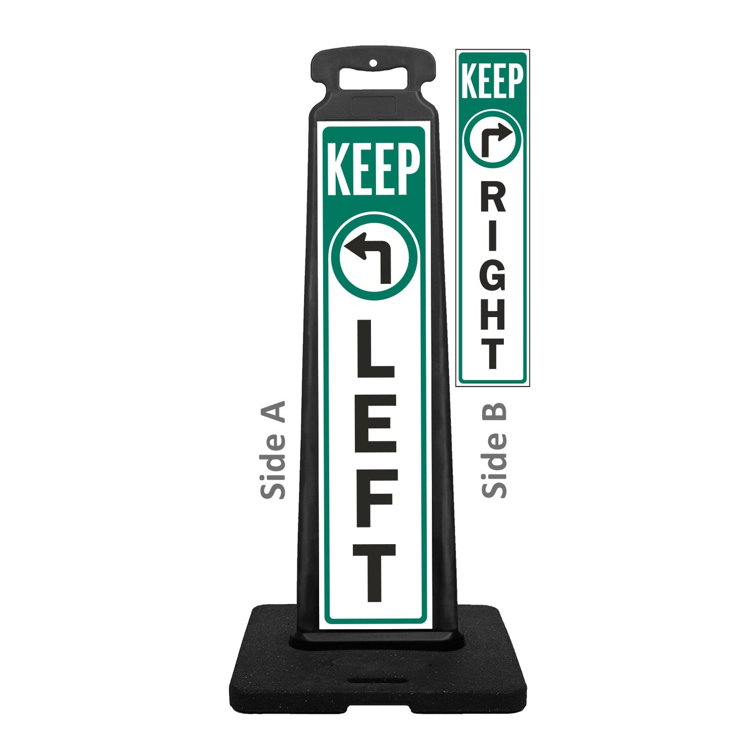 Traffic Vertical Panel Sign - Crowd Control Warehouse