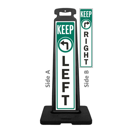 Traffic Vertical Panel Sign - Crowd Control Warehouse