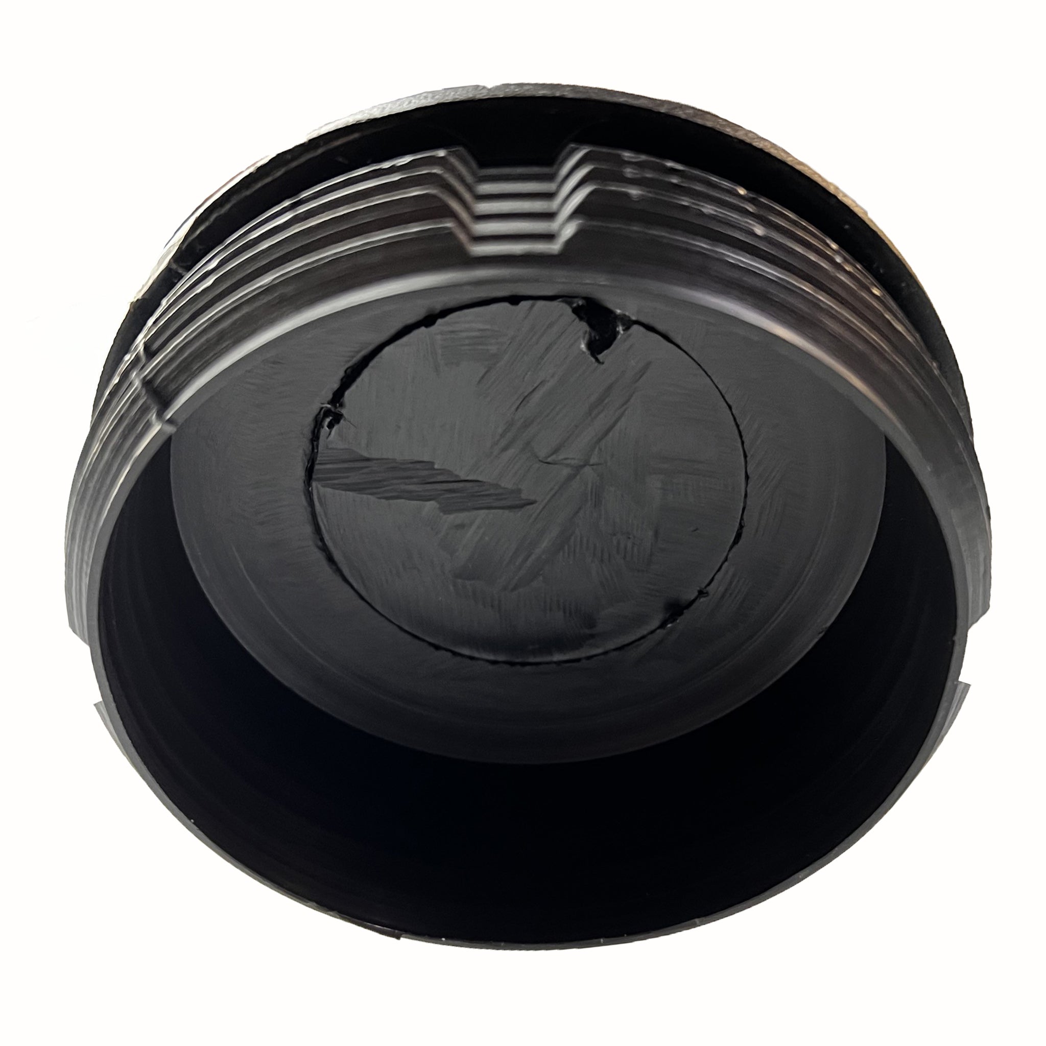 Trafford Industrial Flat Top Bollard Cap - Crowd Control Warehouse