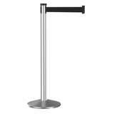Visiontron Premium Stanchion with 10' Retractable Belt - High - Traffic Crowd Control - Crowd Control Warehouse