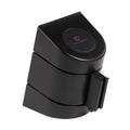 CCW Series WMB-220- Wall Mounted Retractable Belt Barrier With Black Fixed ABS Case - 7.5, 10, 13, & 15 Ft. Belts