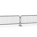Barricade in a Box™ - Heavy Duty Interlocking Steel Barricade, 8.5 Ft. - Angry Bull Barricades