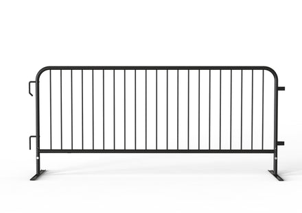 Barricade in a Box™ - Heavy Duty Interlocking Steel Barricade, 8.5 Ft. - Angry Bull Barricades