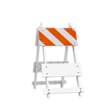 Fibercade Type I and Type II Traffic Barricades