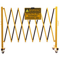 Warning Sign for Expandable Barriers