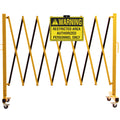 Warning Sign for Expandable Barriers