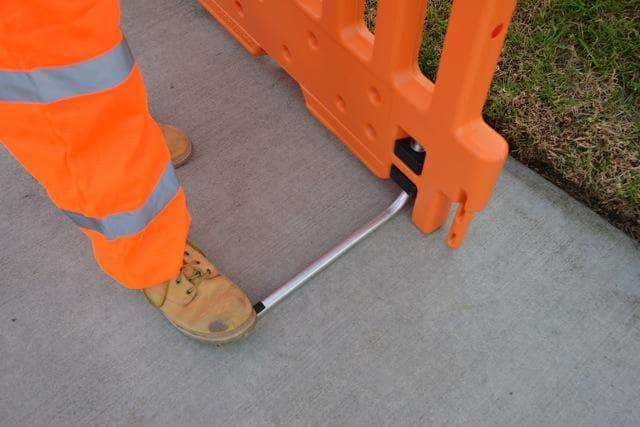 ADA Traffic Barricade Wall