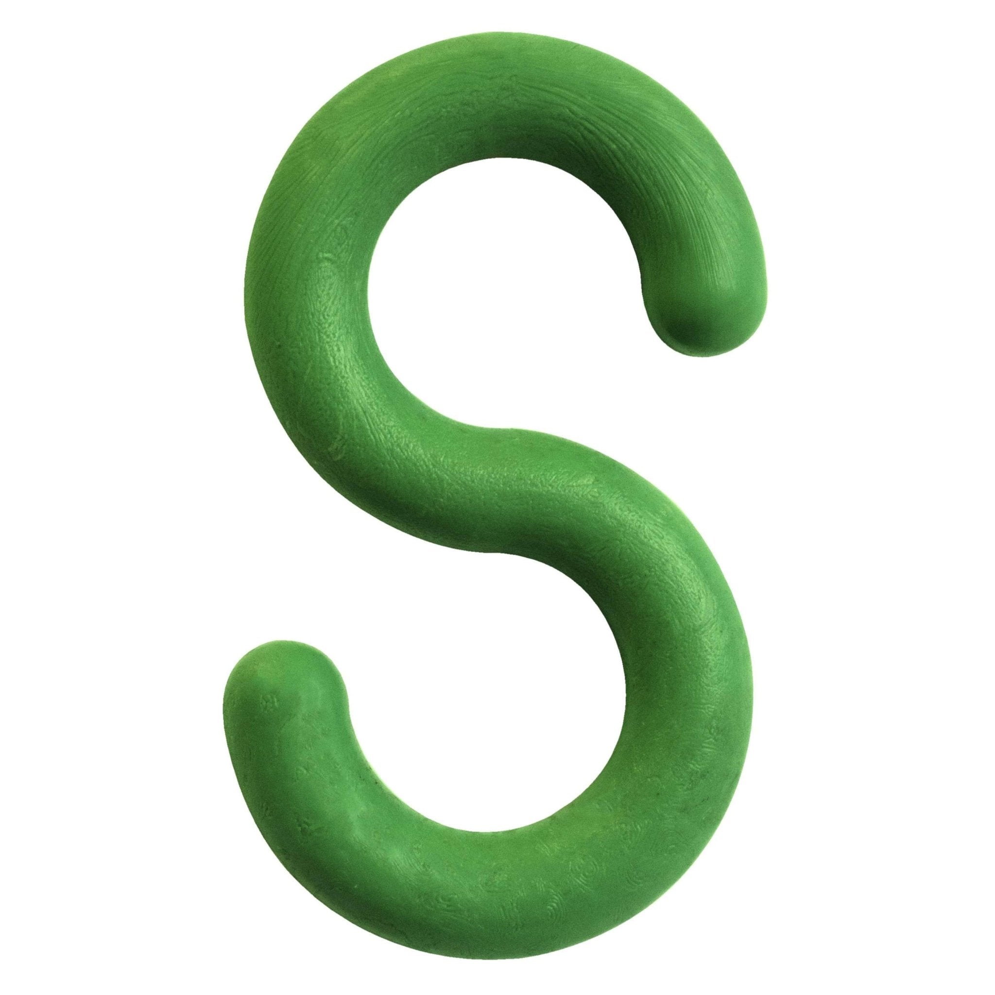 1.5 in. (6) Plastic Chain 'S' Connecting End - 10 Pack - Crowd Control Warehouse