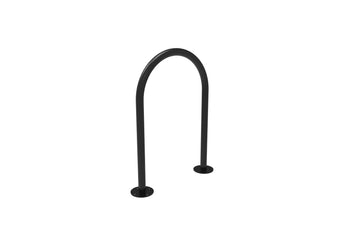 U Loop Bike Rack, 3 Bike Capacity - Surface Mount