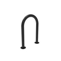 U Loop Bike Rack, 3 Bike Capacity - Surface Mount